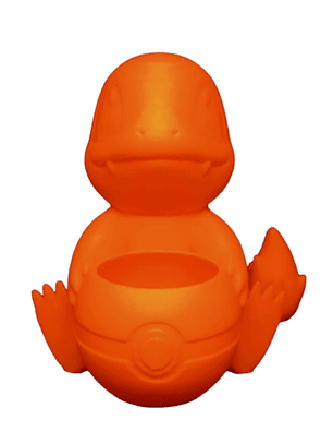 Macetero Charmander Pokémon 15cm Para Pintar