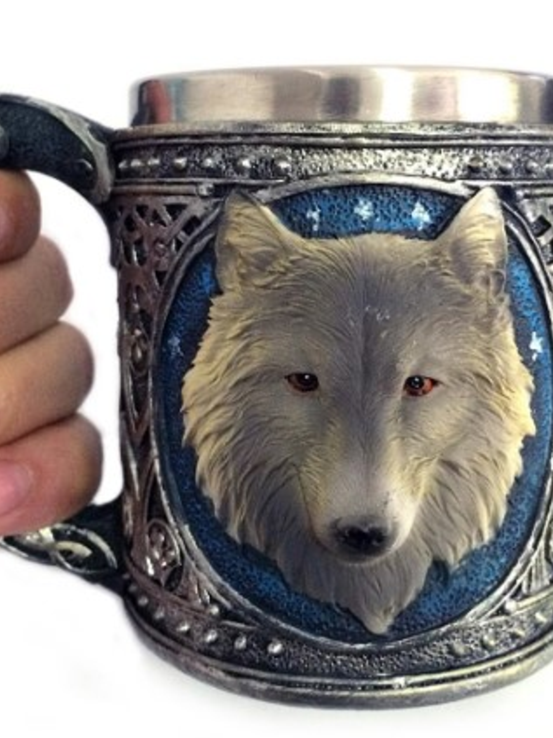 Jarra Vikinga 400ml Lobo Game of Thrones- Shopero Mug  1