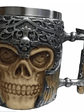 Jarra Calavera Guerrera Espada - Miniatura 1