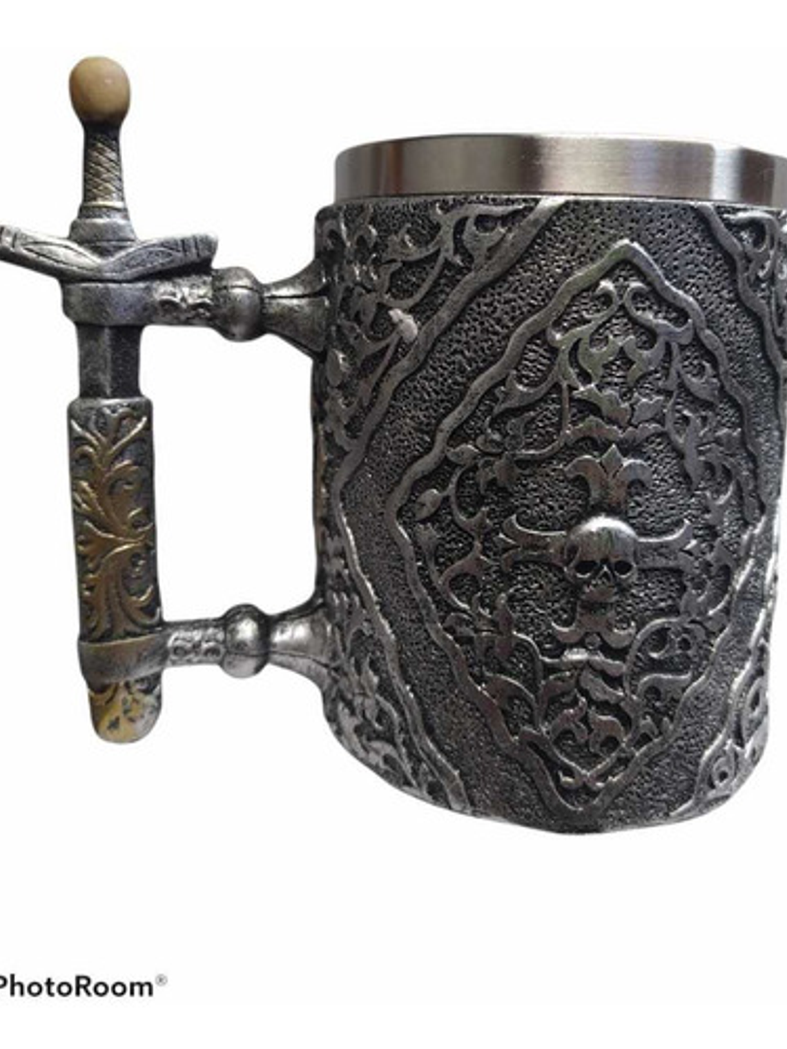 Jarra Calavera Guerrera Espada 2