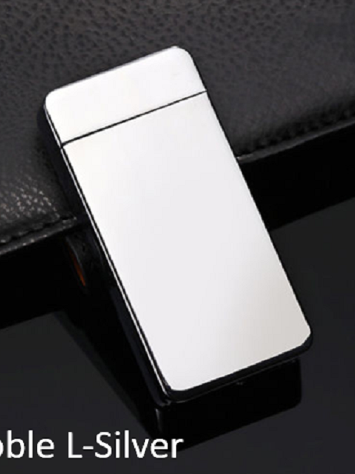 ENCENDEDOR ELÉCTRICO USB DOBLE ARCO DE PLASMA L-SILVER 1