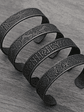 Brazalete Bangle Vikingo Acero - Diseños Metal Envejecido - Miniatura 1