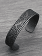 Brazalete Bangle Vikingo Acero - Diseños Metal Envejecido - Miniatura 2