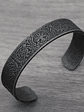Brazalete Bangle Vikingo Acero - Diseños Metal Envejecido - Miniatura 3