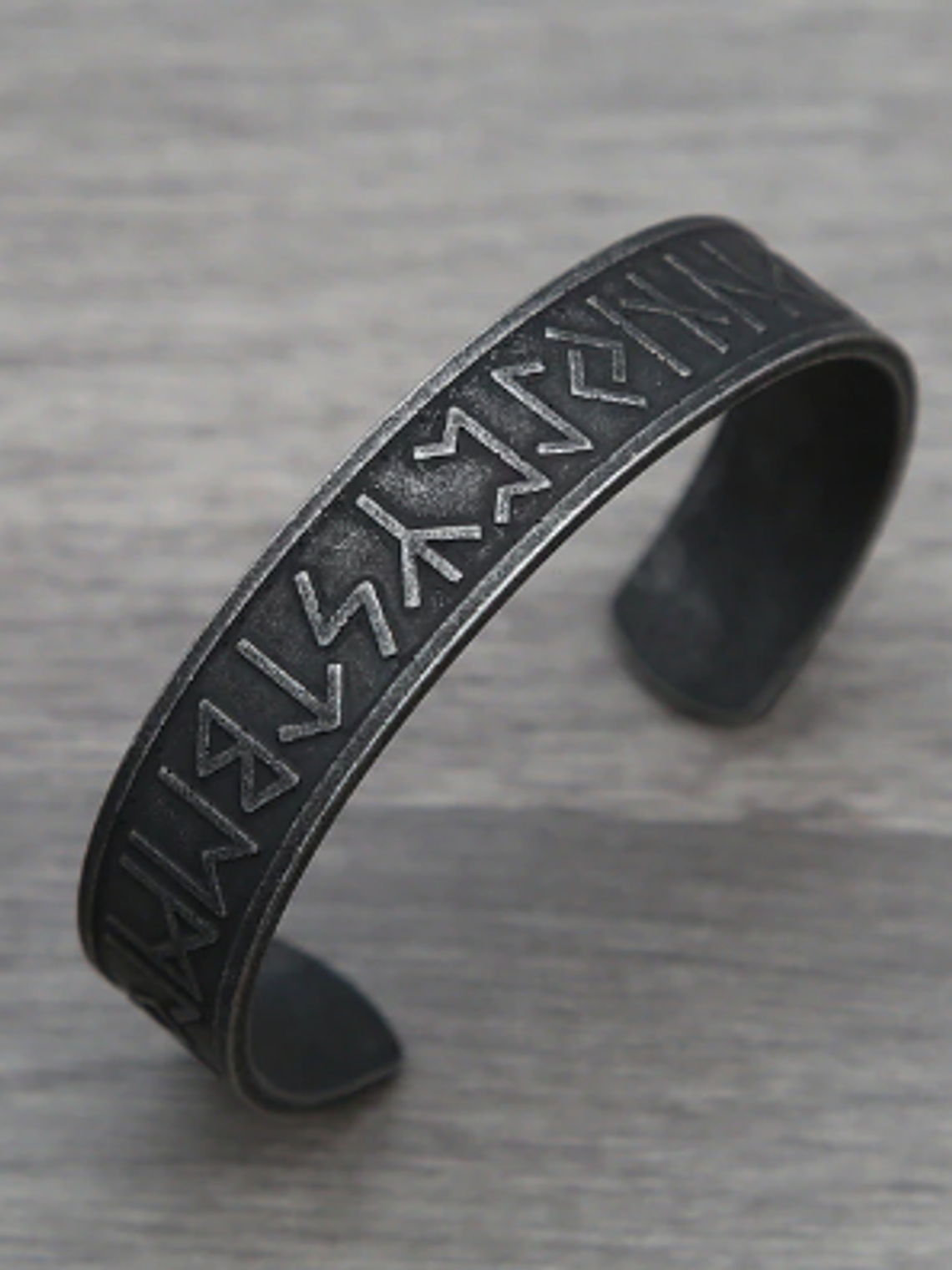 Brazalete Bangle Vikingo Acero - Diseños Metal Envejecido 5