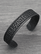 Brazalete Bangle Vikingo Acero - Diseños Metal Envejecido - Miniatura 5