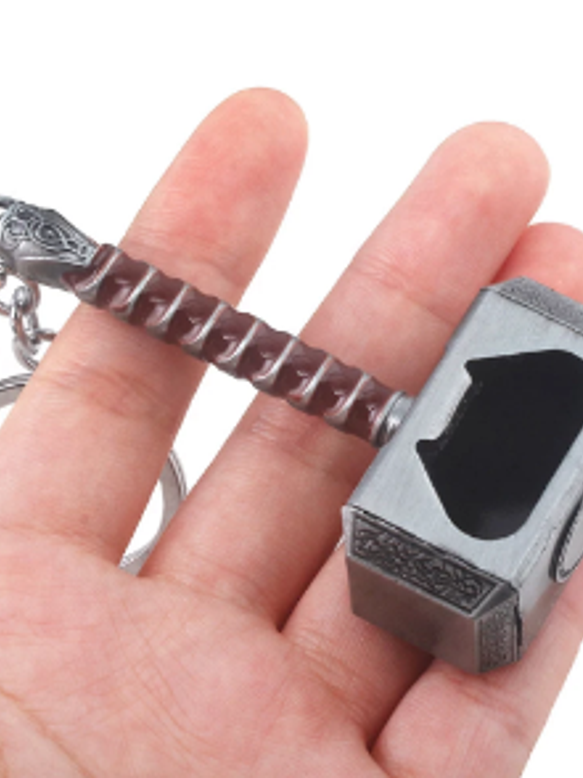 Destapador y llavero Mjölnir 2