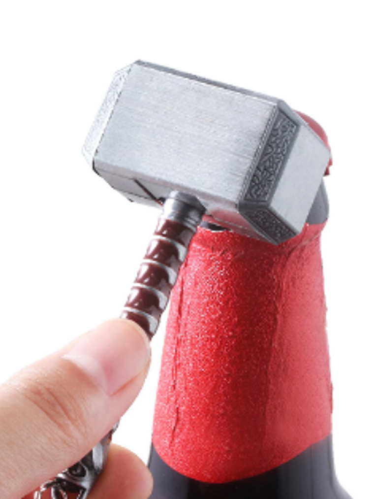 Destapador y llavero Mjölnir 3