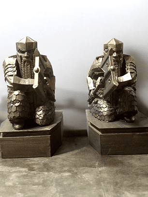 Sujetalibro de Guardias de Erebor - El Hobbit- 17 cm