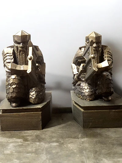 Sujetalibro de Guardias de Erebor - El Hobbit- 17 cm