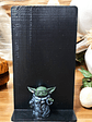 Sujetalibros Mandalorian y Grogu 17cm alto - Miniatura 3