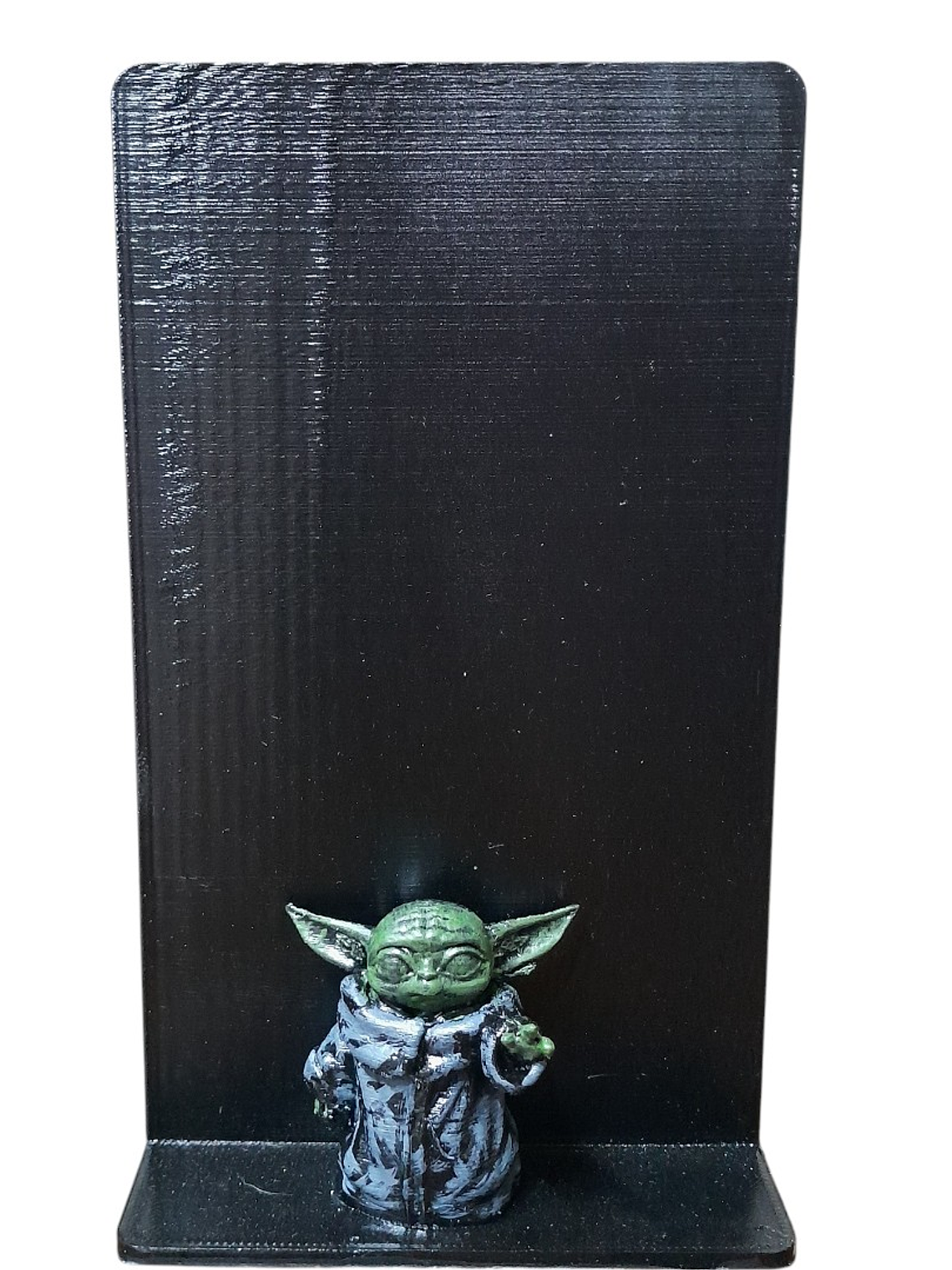 Sujetalibros Mandalorian y Grogu 17cm alto 4