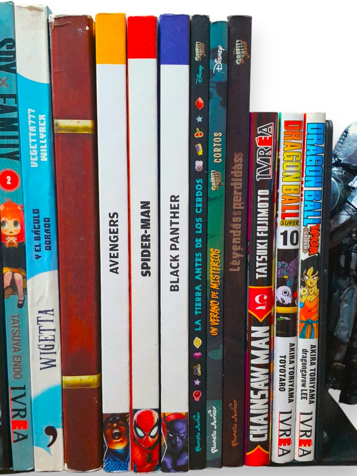 Sujetalibros Mandalorian y Grogu 17cm alto 8