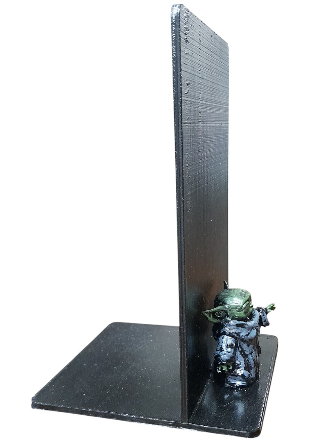 Sujetalibros Mandalorian y Grogu 17cm alto 10