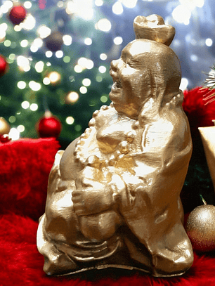 Buda sonriente de la abundancia y la buena fortuna