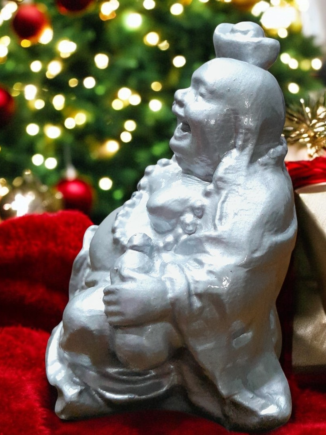 Buda sonriente de la abundancia y la buena fortuna 6