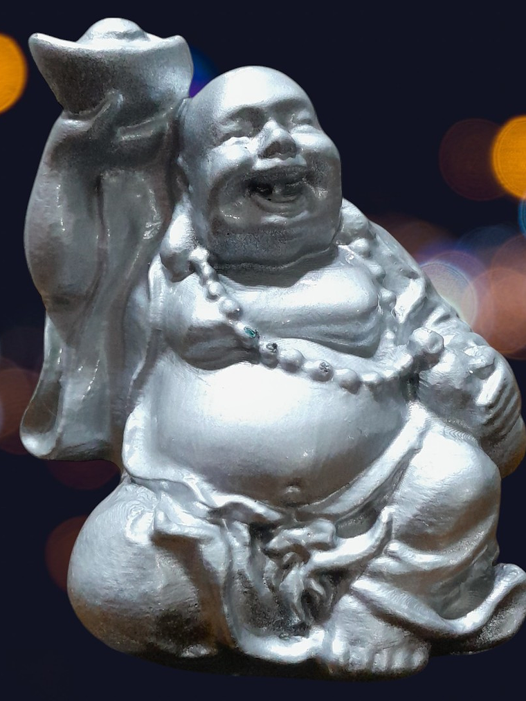 Buda sonriente de la abundancia y la buena fortuna 9
