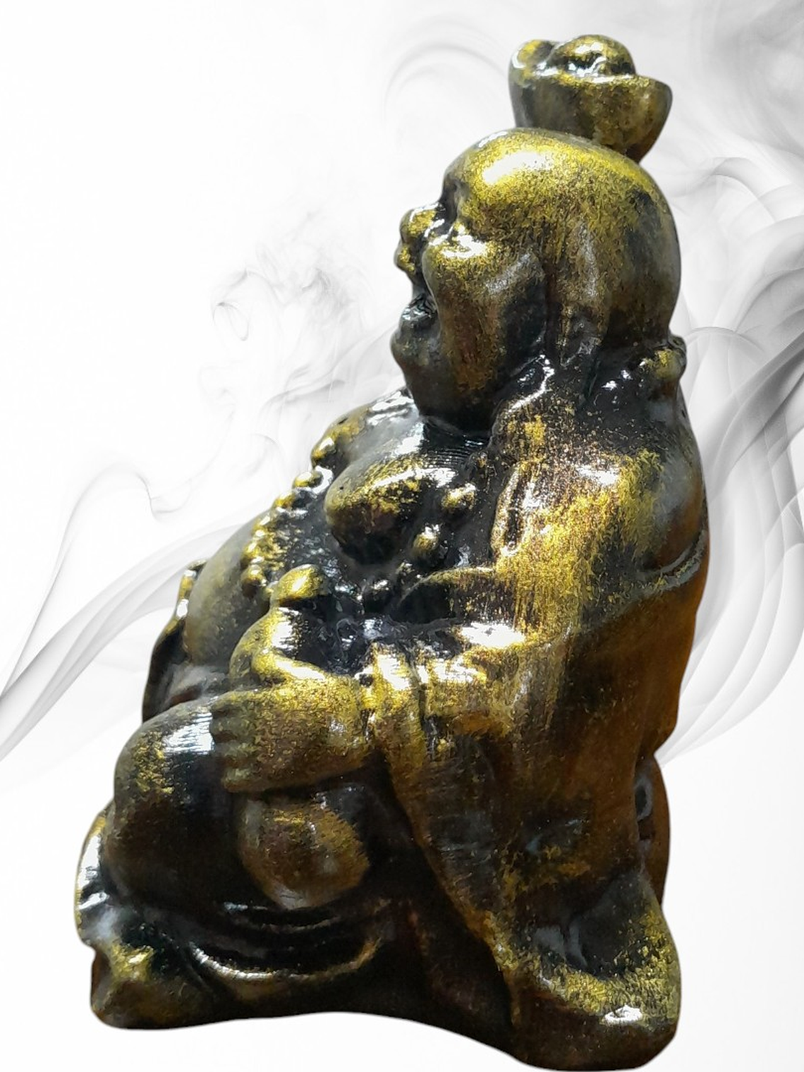 Buda sonriente de la abundancia y la buena fortuna 11