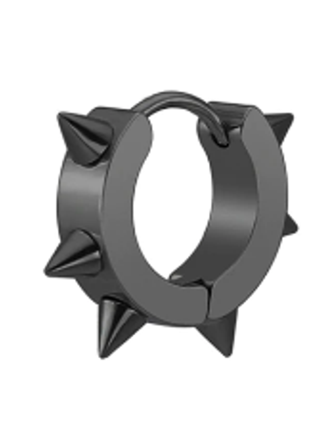 Aro acero- negro puntas 1