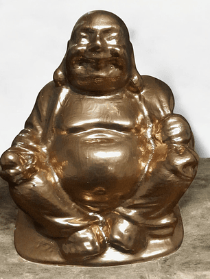 Buda sonriente bolsa de la abundancia 10cm