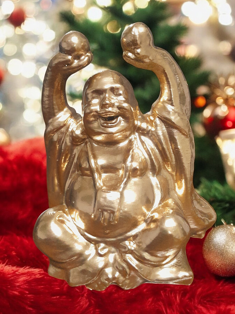 Buda sonriente bolsa de la abundancia ofrenda 10cm 1