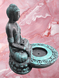 Buda Siddharta Gautama Porta Incienso 20cm - Miniatura 3