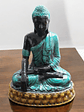 Figura Buda sobre bimana 22cm - Miniatura 1