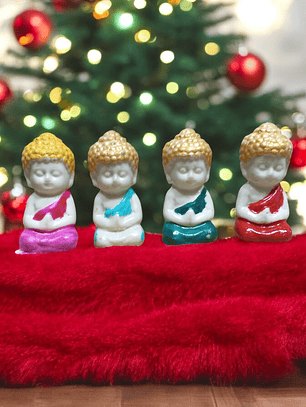 Figura 4 mini jóvenes Budas