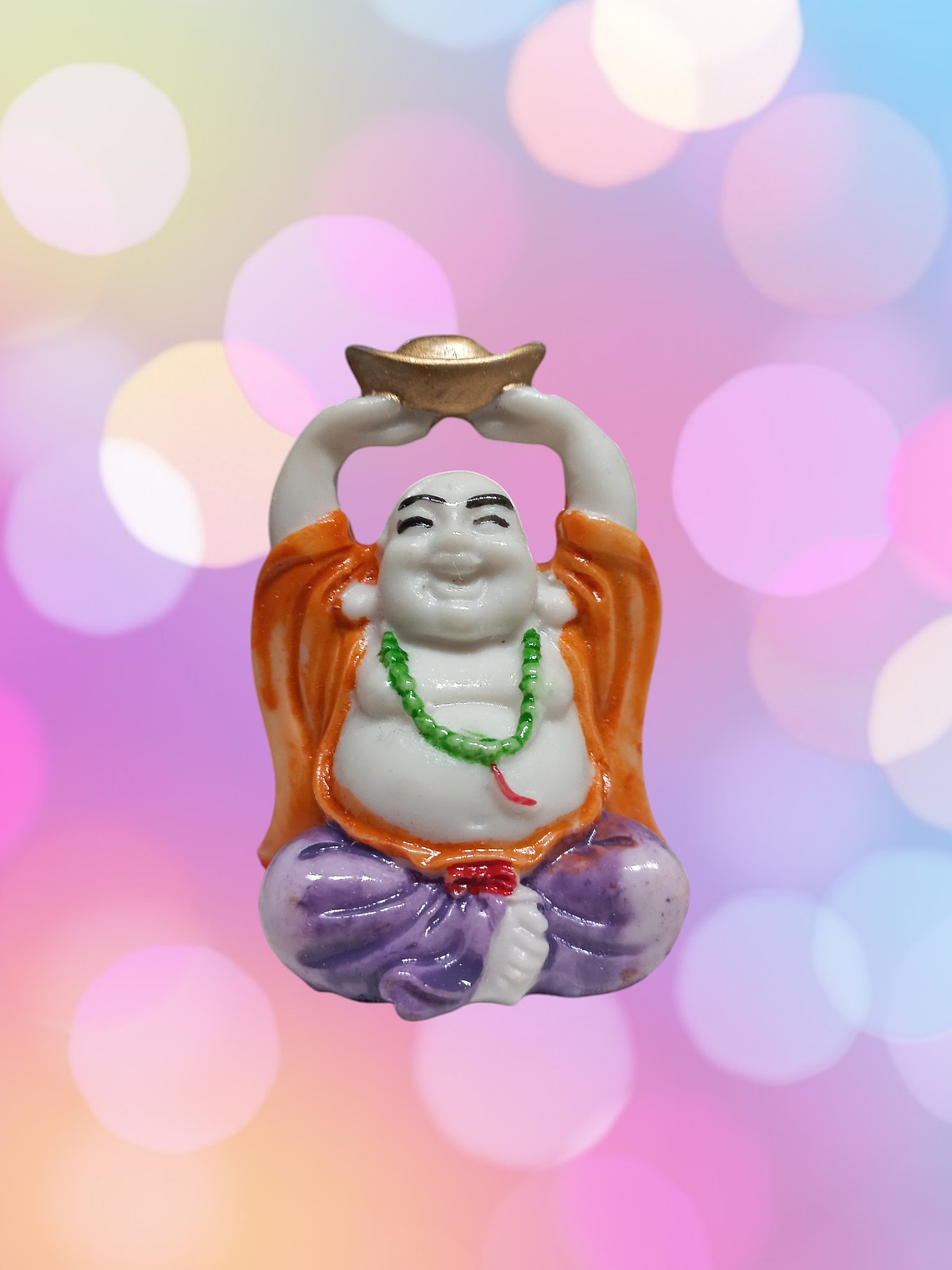 Figura 6 mini budas sonrientes de la buena suerte 7