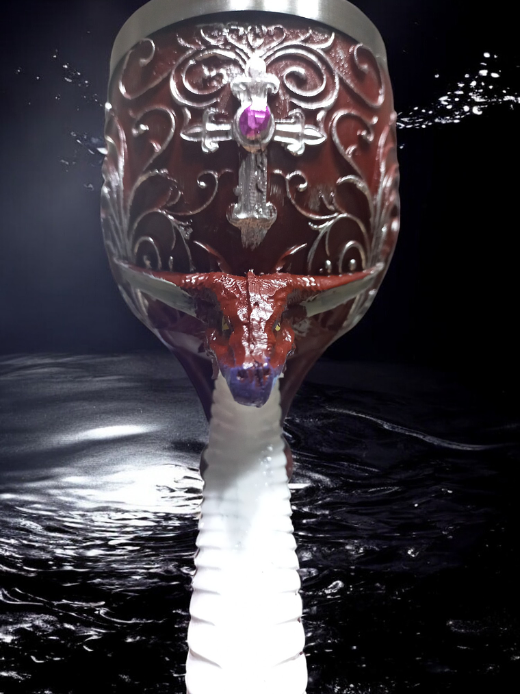 Copa Dragón Sagrado - Cáliz 17 cm  4