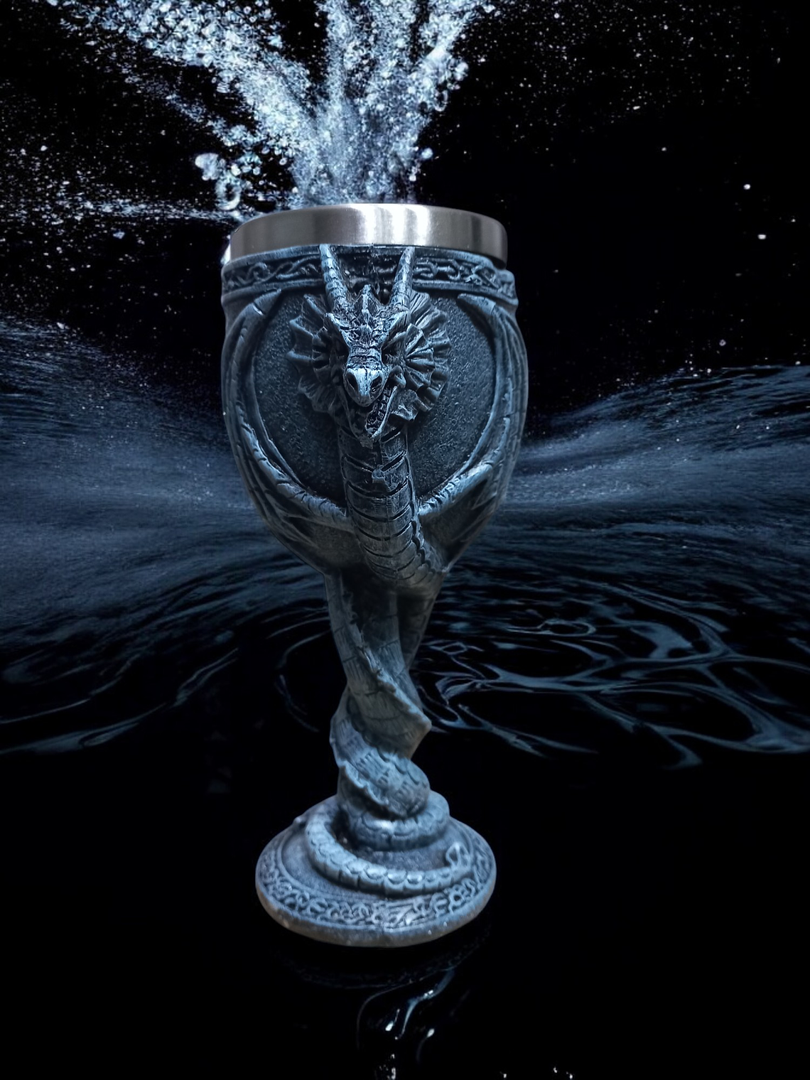 Copa Dragón Doble - Cáliz 19 cm  2