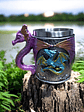 Jarra Vikinga 400cc  Dragones Vibrantes - shopero Mug - Miniatura 3