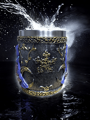 Tazón Supero Mug Vikinga 400cc  Völva de la Luna