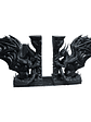 2 X Sujeta Libros Decorativos De Dragones- Bookend - Miniatura 4