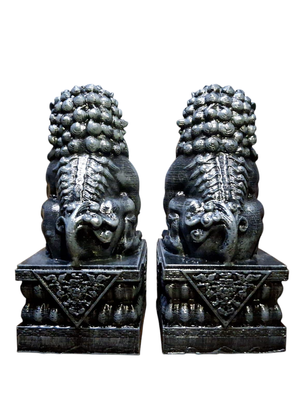 2 Perros Fu o Leones de Buda 3