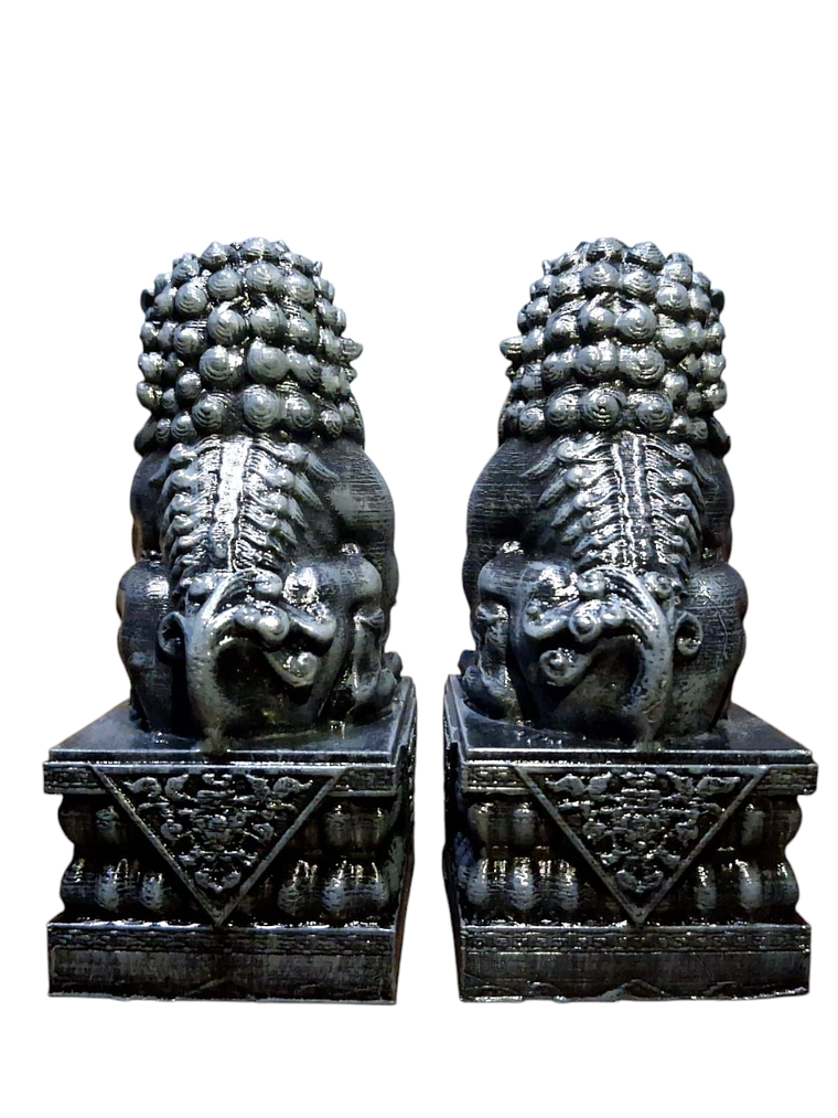 2 Perros Fu o Leones de Buda 3