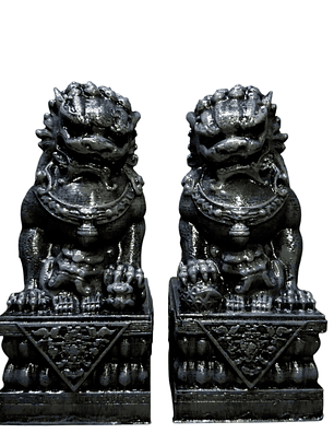 2 Perros Fu o Leones de Buda