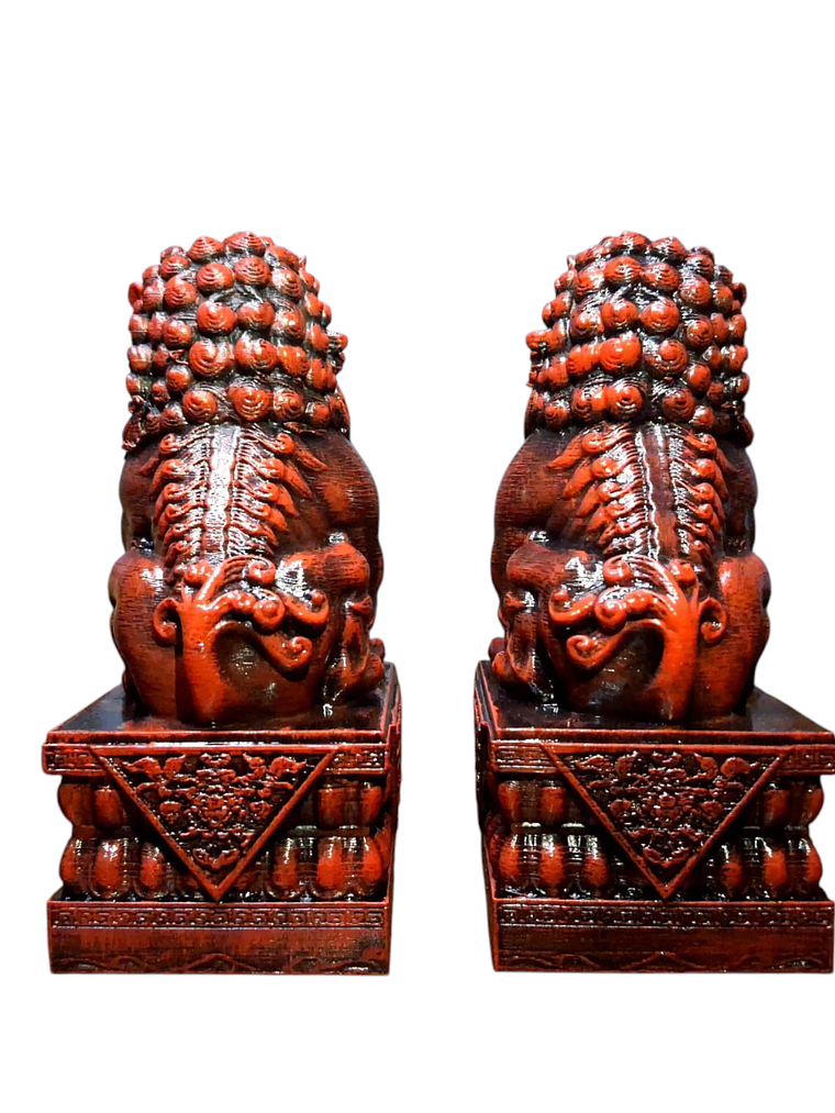 2 Perros Fu o Leones de Buda 7