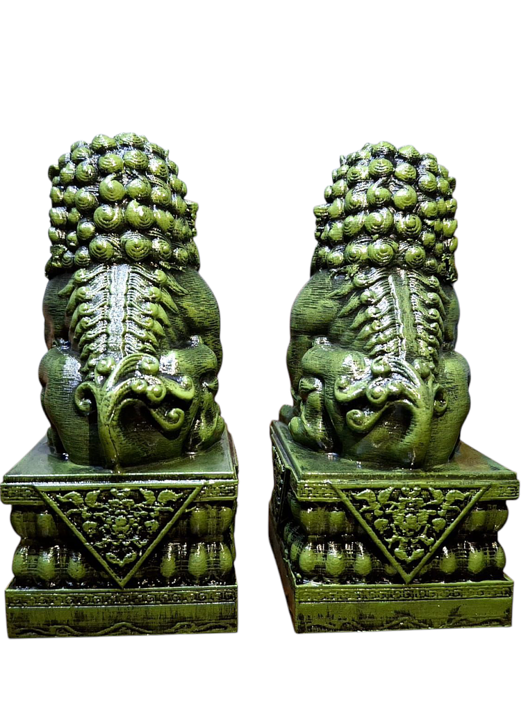 2 Perros Fu o Leones de Buda 11