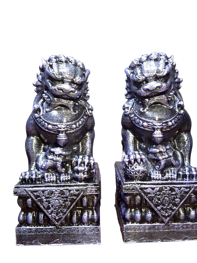 2 Perros Fu o Leones de Buda 13