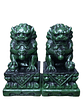 Figuras 2 Perros Fu o Leones De Buda Con Joyero - Miniatura 19