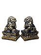 Figuras 2 Perros Fu o Leones De Buda Con Joyero - Miniatura 23