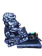 Figuras 2 Perros Fu o Leones De Buda Con Joyero - Miniatura 26