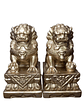 Figuras 2 Perros Fu o Leones De Buda Con Joyero - Miniatura 31