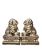 Figuras 2 Perros Fu o Leones De Buda Con Joyero - Miniatura 32