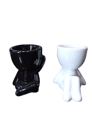 2  Maceteros macetas de cerámica para cactus y suculentas