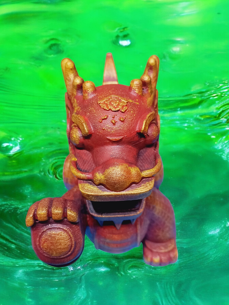 Figura Dragoncito de la Suerte 12cm 4