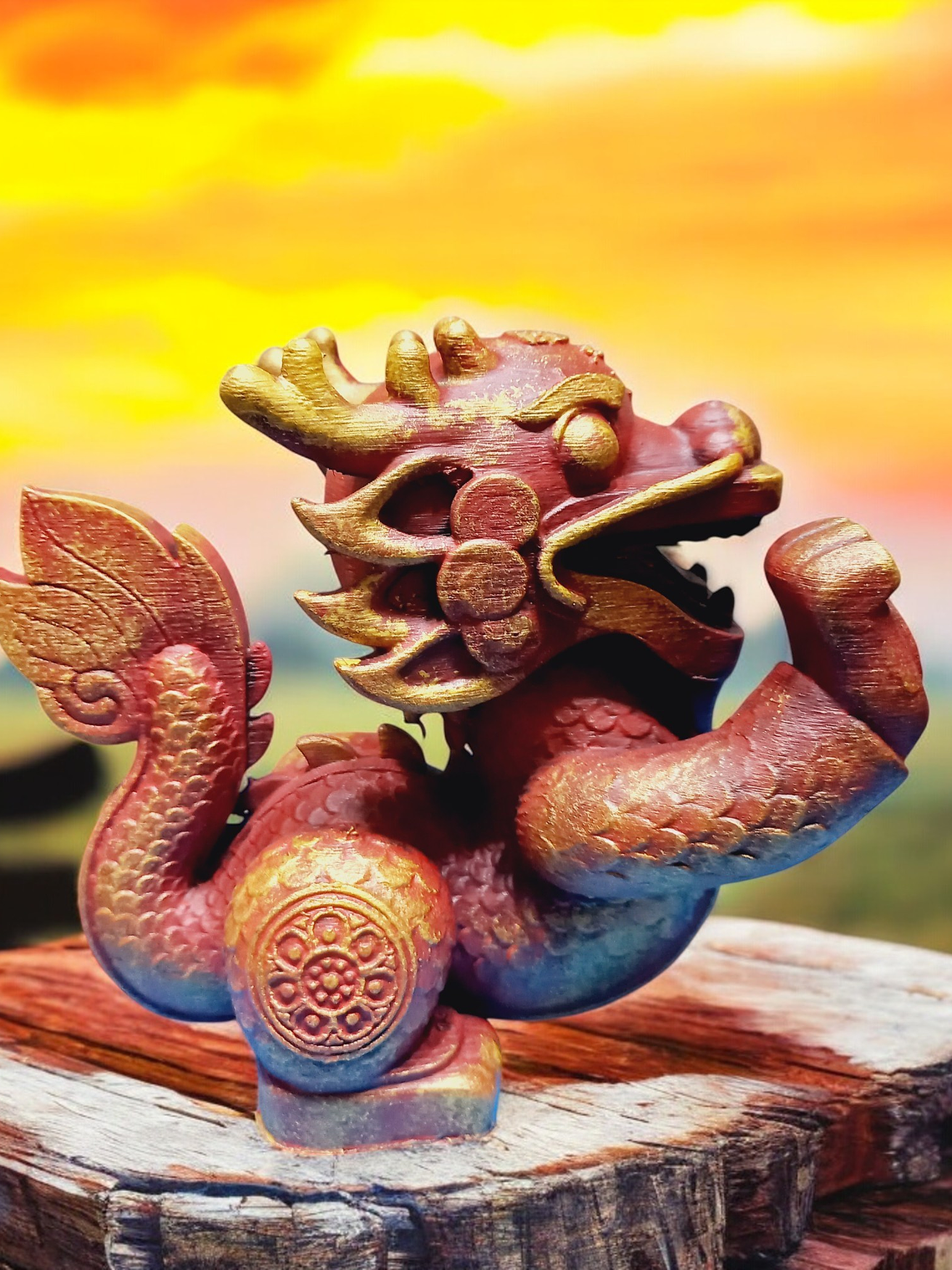 Figura Dragoncito de la Suerte 12cm 3