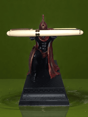 Figura decorativa Soldado Espartano Porta lápiz 13cm