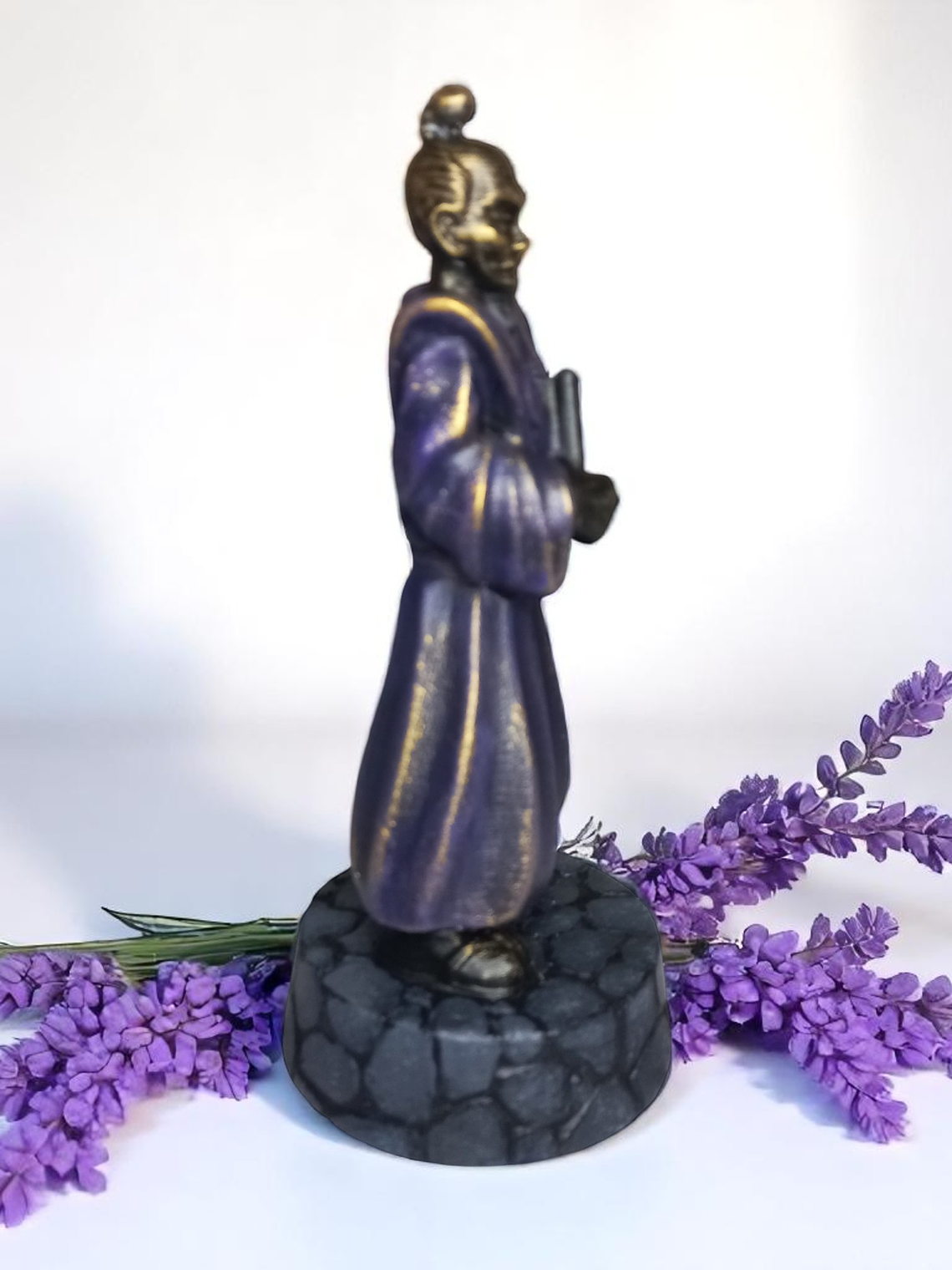 Figura decorativa pequeño shogun japonés 15cm 4